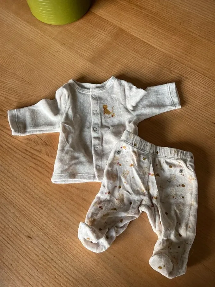 Pyjama deux pièces Naissance Kiabi