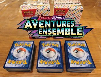 Lot 75 cartes Pokémon FR Série Écarlate et Violet Aventure Ensemble EV09