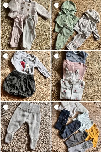 Gros lit bébé fille hiver 3 mois