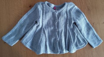 Gilet évasé gris 18 mois Orchestra 