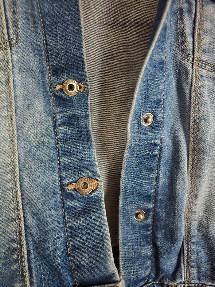 Veste en jeans 8 ans fille vertbaudet - photo numéro 6