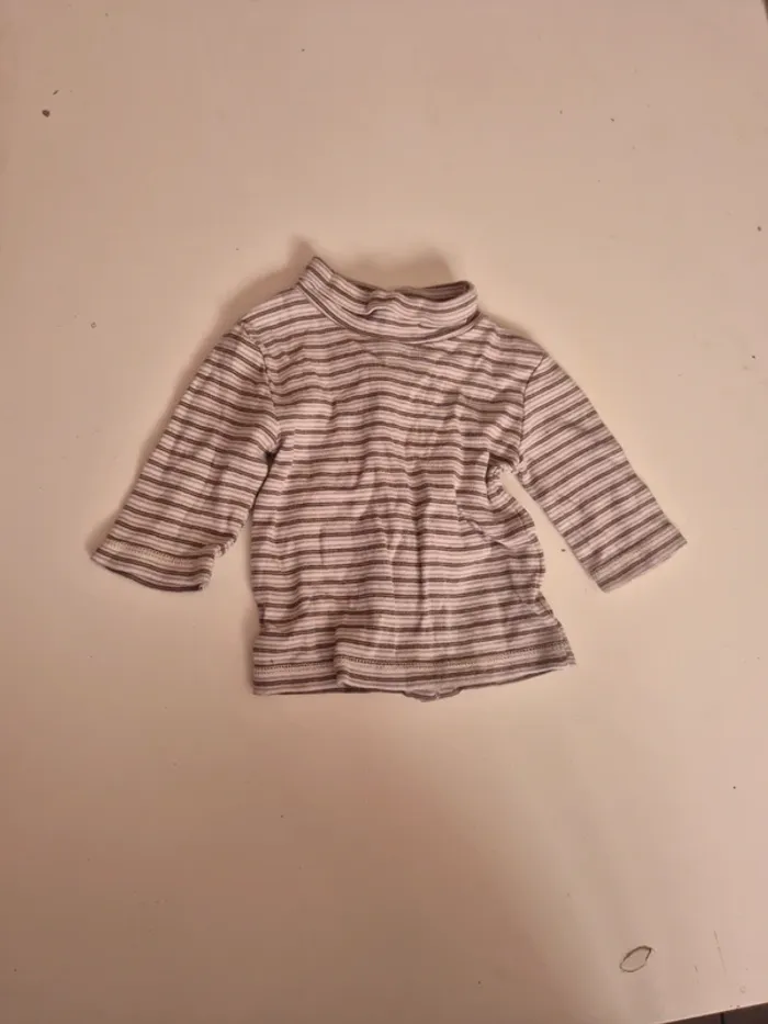 T-shirt à manches longues 1 mois
