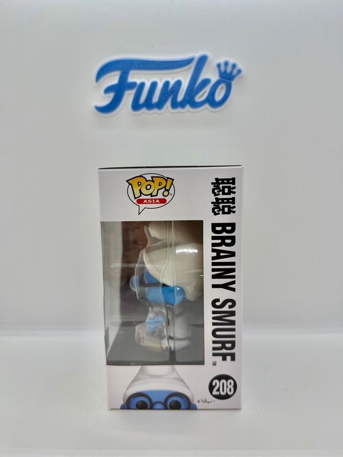 Funko Pop Asia Brainy Smurf 208 - photo numéro 3