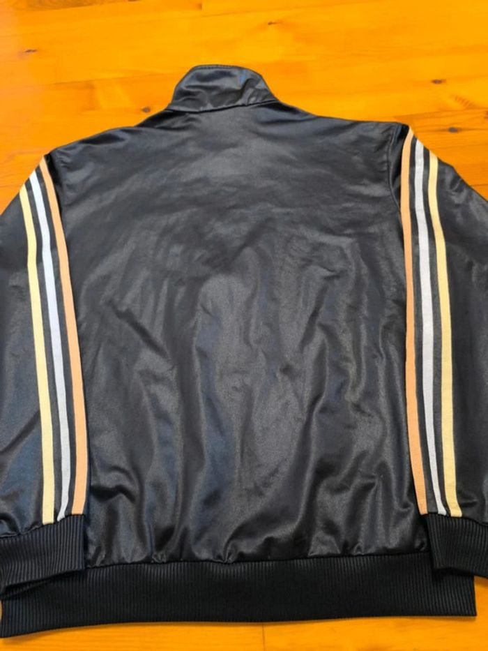 Veste Adidas - Chile 62 - Logo brodé - Noir, doré, abricot - Taille L - photo numéro 4