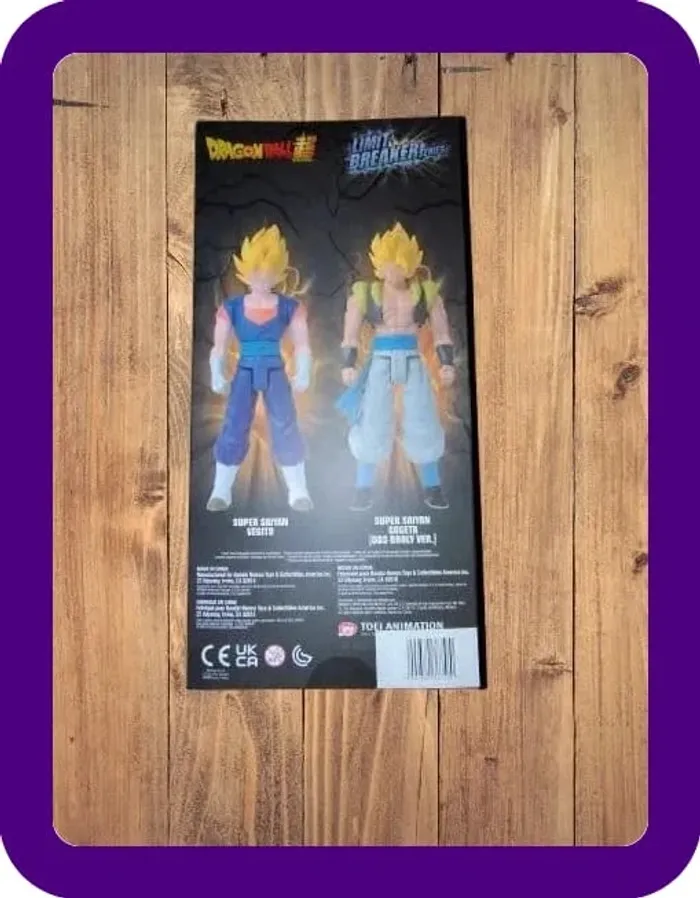 Saiyan Gogeta - Figurine Géante Limit Breaker 30Cm Bandai - photo numéro 3