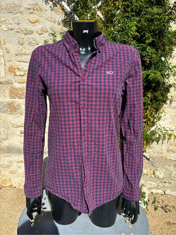 Chemise Tommy Hilfiger Slim Fit à carreaux - Taille S