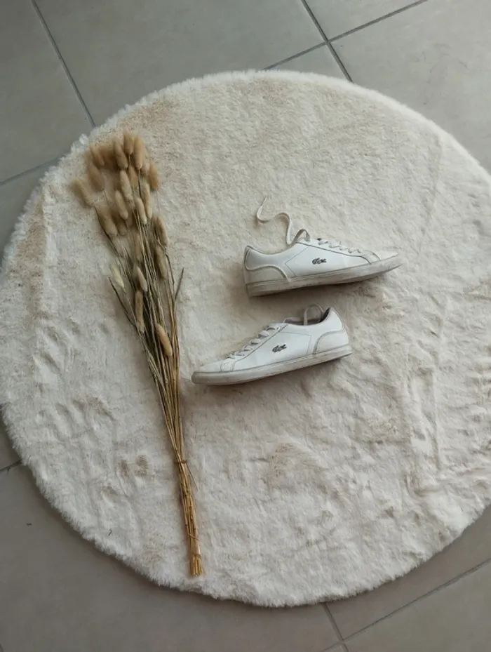Basket blanche Lacoste