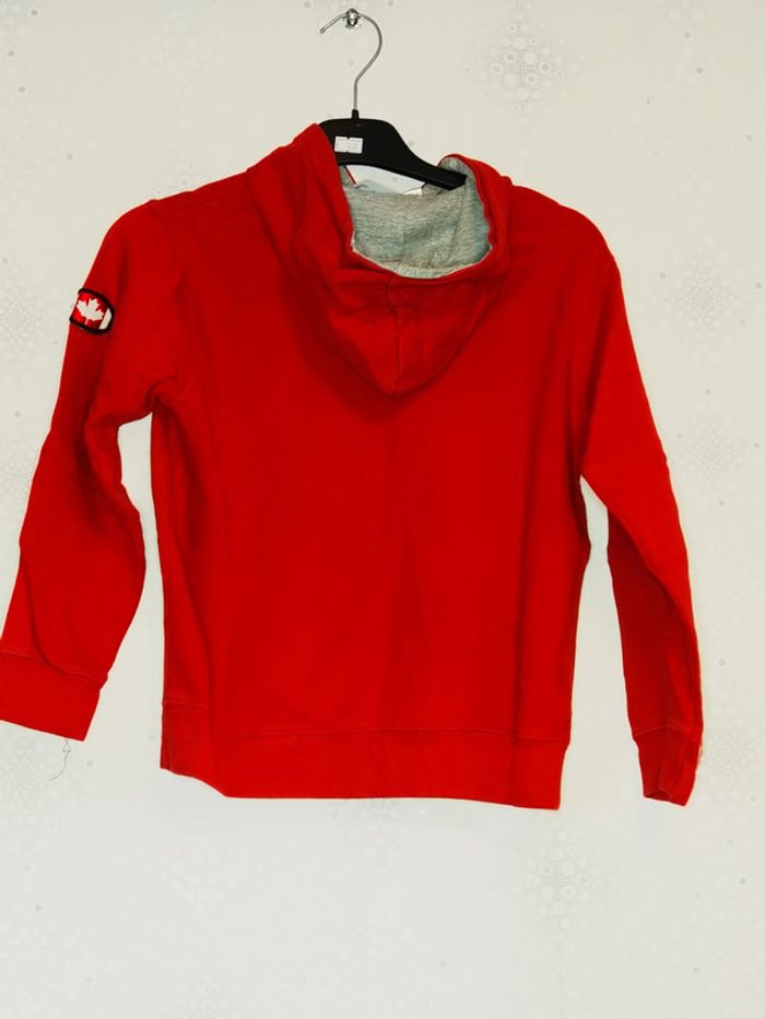 D3264 - sweat à capuche garçon 8 ans - photo numéro 2