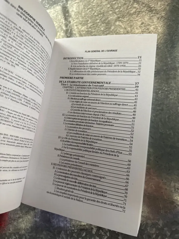 Livre le droit constitutionnel de la Ve République - photo numéro 6