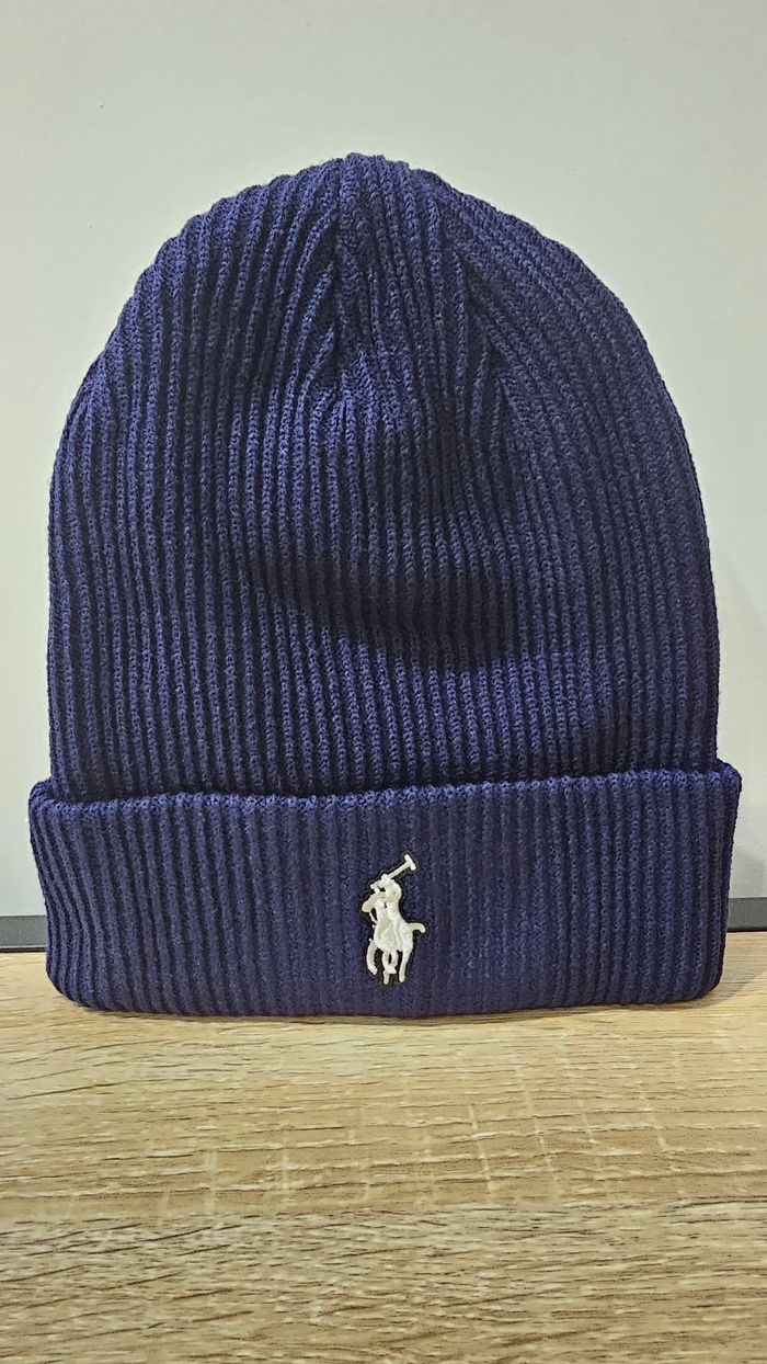 Bonnet Ralph Lauren bleue - photo numéro 4