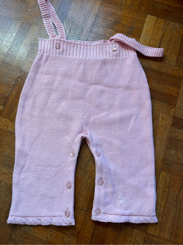 Salopette rose 6 mois