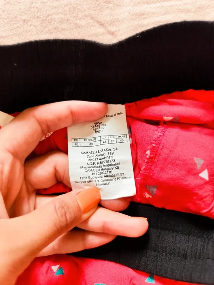 Jolie jupe courte femme taille 40 camaïeu - photo numéro 4