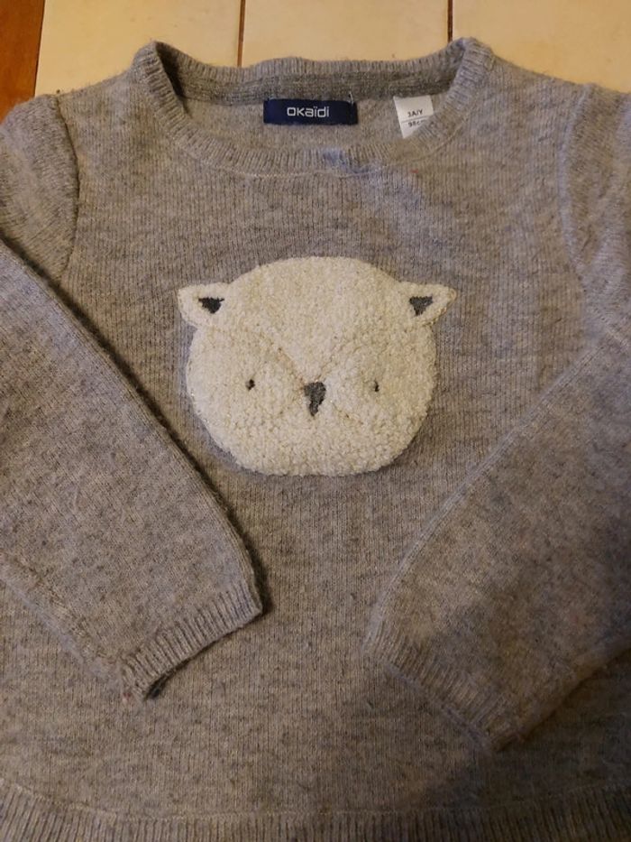 Pull hiver Okaidi 3A - photo numéro 2