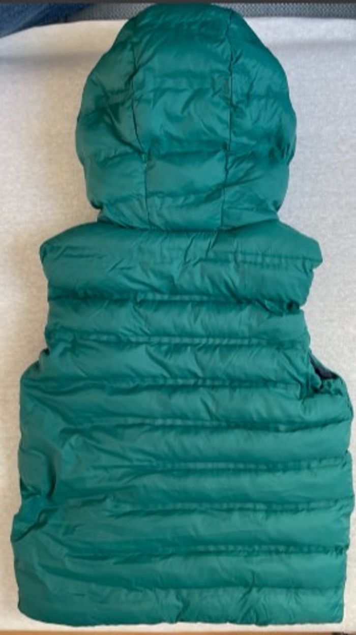 Doudoune Blouson sans manches réversible à capuche 98cm 36m 3a - photo numéro 2