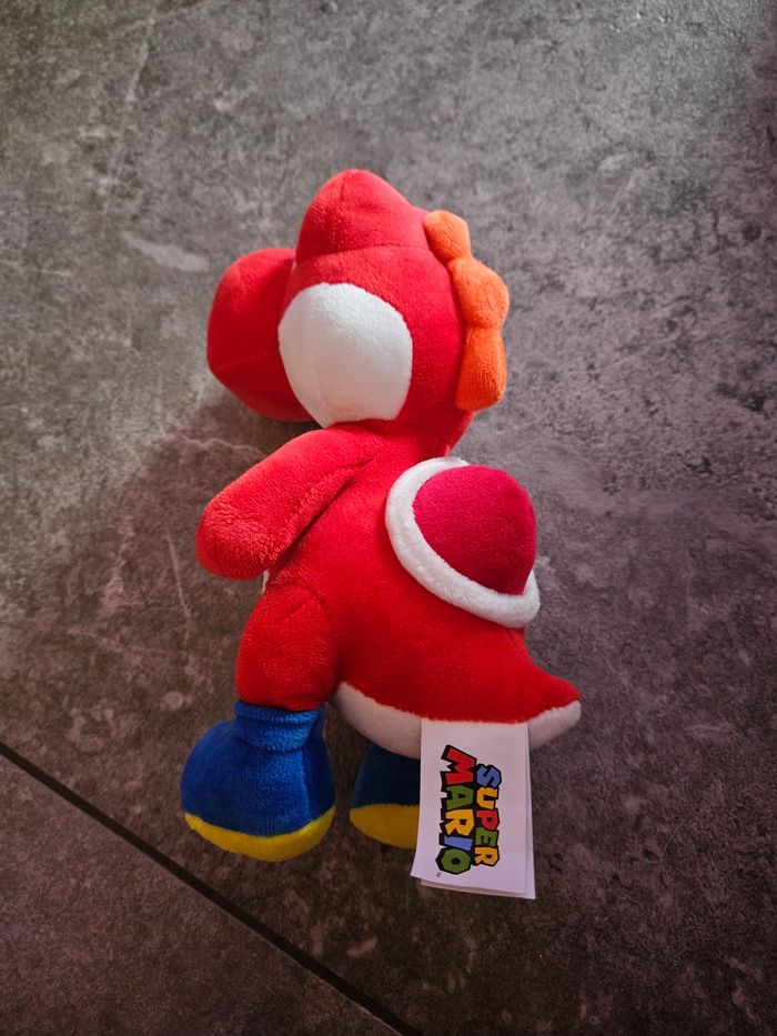 Yoshi super Mario peluche - photo numéro 2