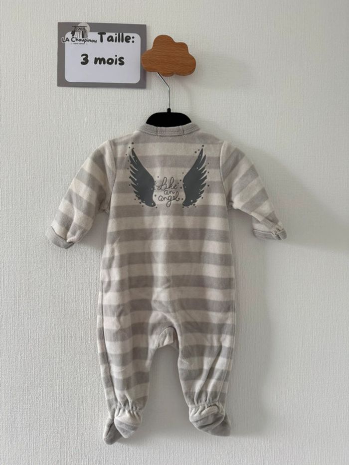 Pyjama / dors bien / grenouillère - taille 3 mois 🌼 - photo numéro 3