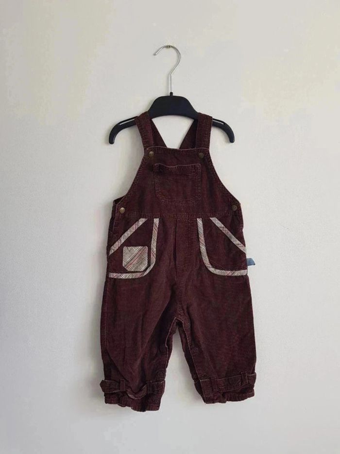 Salopette en velours