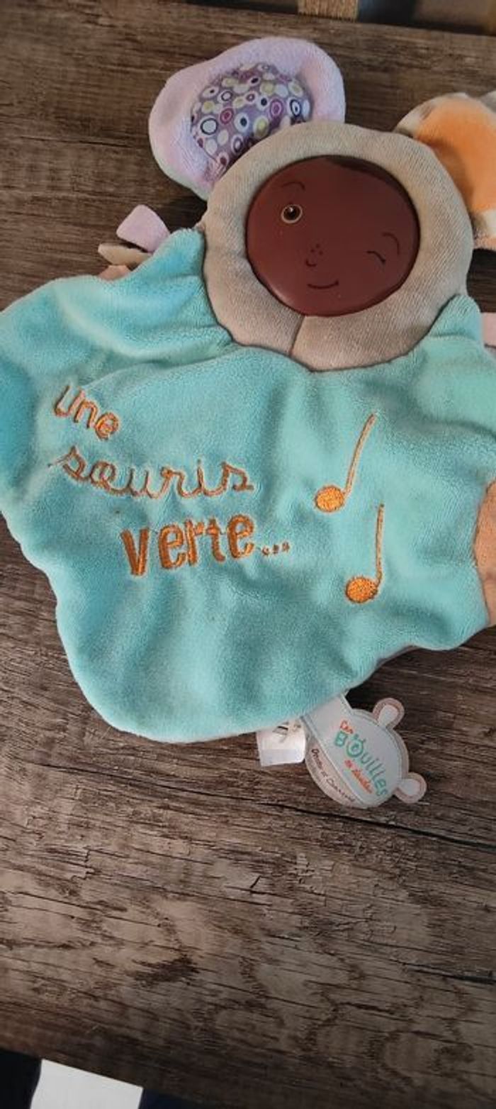 Bouille de doudou une souris verte - photo numéro 2