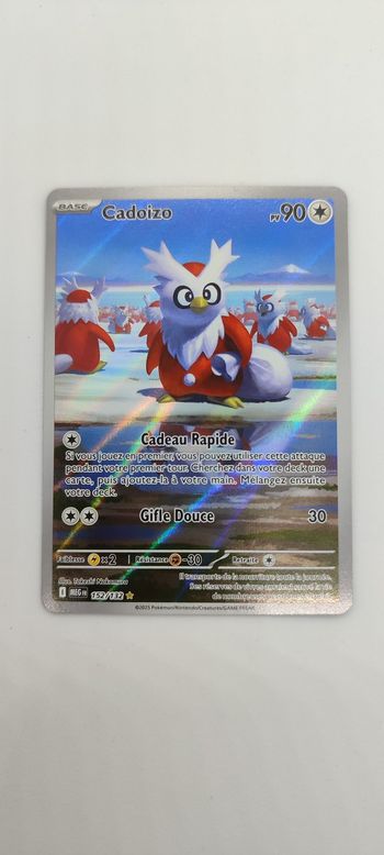 Carte pokémon cadoizo 152/132