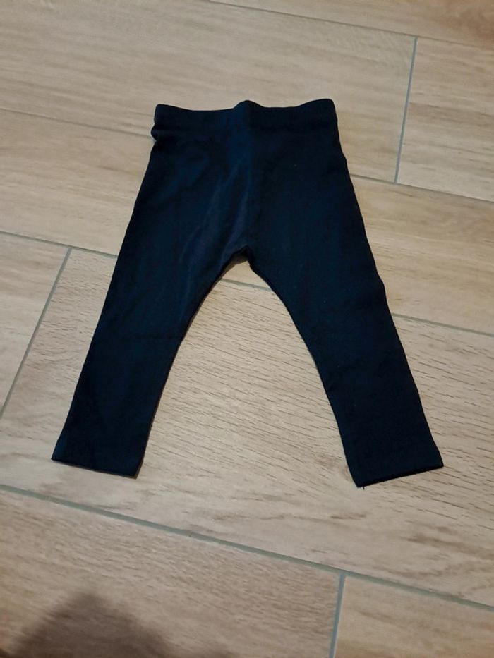 Legging bleu marine kiabi 12 mois - photo numéro 2