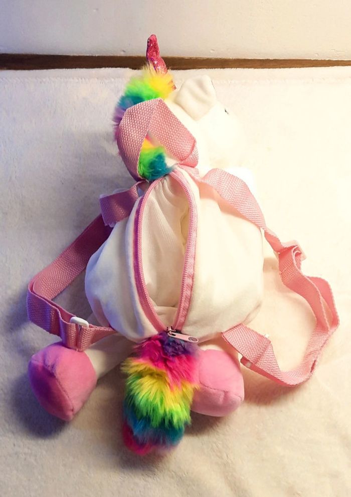 Peluche Sac à dos Licorne flying tiger - photo numéro 4