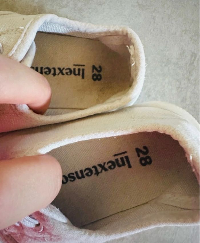 🌼espadrille blanche pointure 28🌼 - photo numéro 7