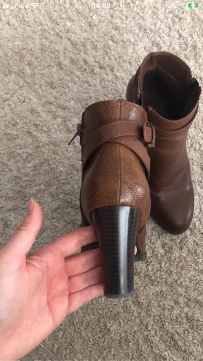 Bottines talons botega taille 38 - photo numéro 2