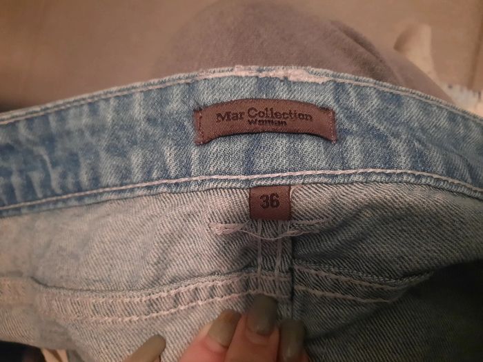 Short femme jeans clair - photo numéro 3