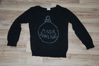 pull de noël tape à l'œil 8 ans garçon coton laine