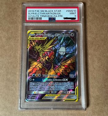 Unique carte PSA Pokémon electhor artikodin sulfura  SM210 - 2019