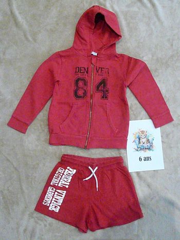 Tenue de sport 2 pièces 6 ans (n°50)