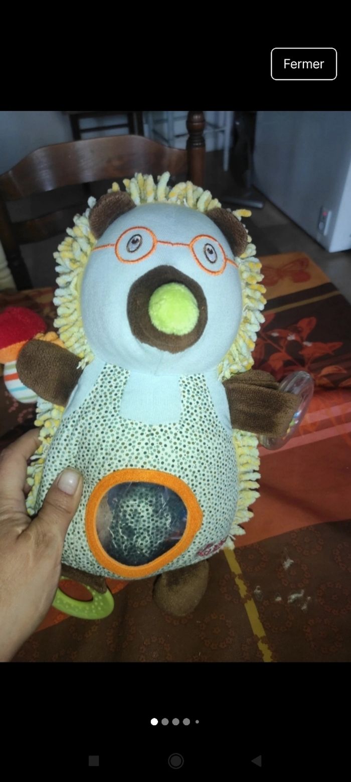 Peluche hochet niglo lb