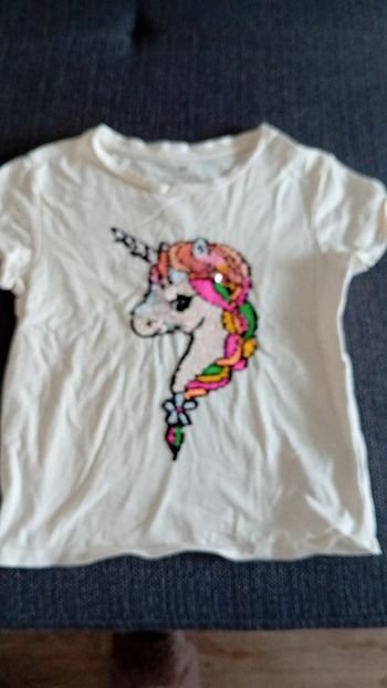 Tee-shirt licorne en 4-6 ans