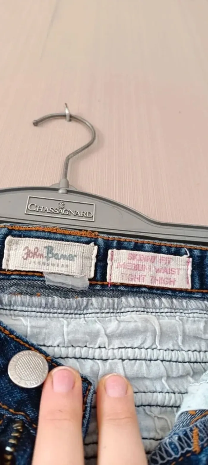 338- jeans , john baner, taille 38 - photo numéro 3