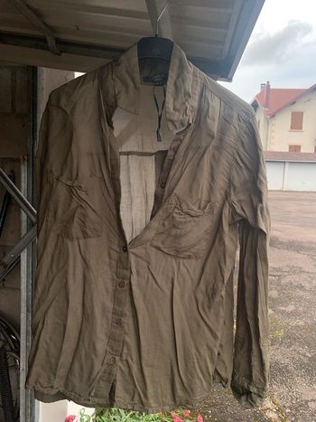 Chemise kaki femme