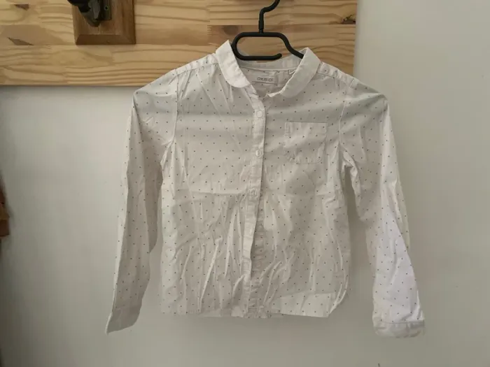 Très jolie chemise hiver fille 8 ans