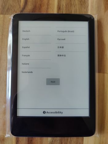 Kindle 2022 – 11ème génération (modèle noir)