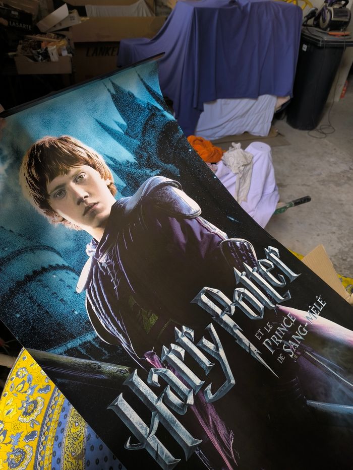Lots de 4 affiche de cinéma Harry Potter et le prince du sang mêlé neuf