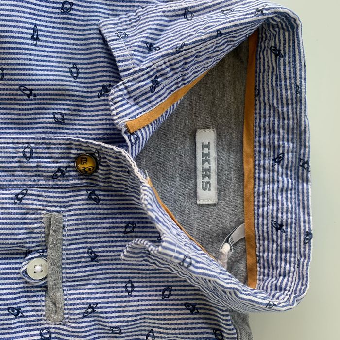 Chemise bébé IKKS 12 mois, très bon état - photo numéro 4