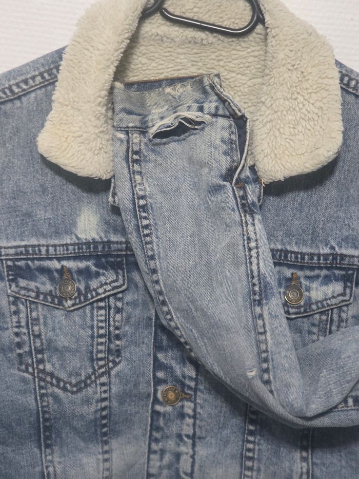 Veste jean zara man - photo numéro 3