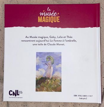 Livre la femme à l’ombrelle de chez Mac do en bon état