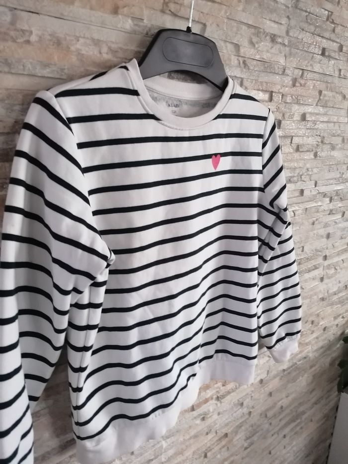 Pull sweet rayé taille 12ans Kiabi - photo numéro 8