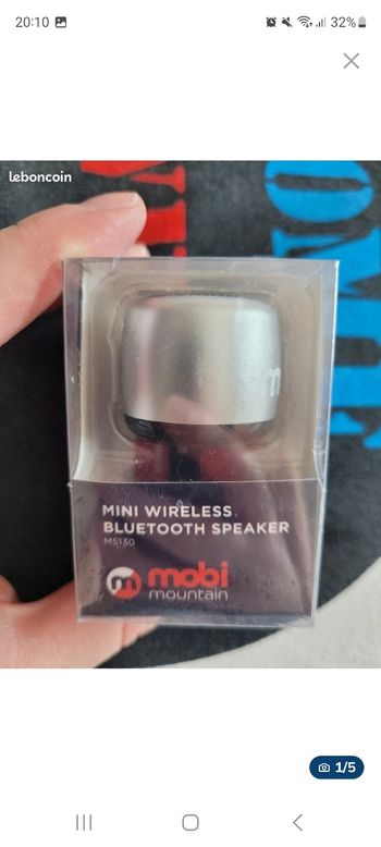 Mini-enceinte Blutooth (sans marque)🌿