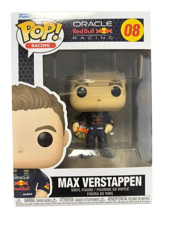 Figurine Funko Pop Racing Oracle RedBull Max Verstappen 08 neuf