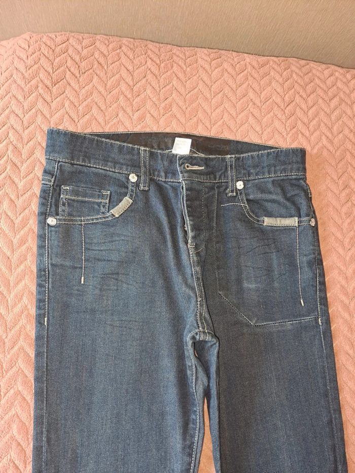 Jean homme 38 bleu comme neuf jamais porté tipster la redoute - photo numéro 5