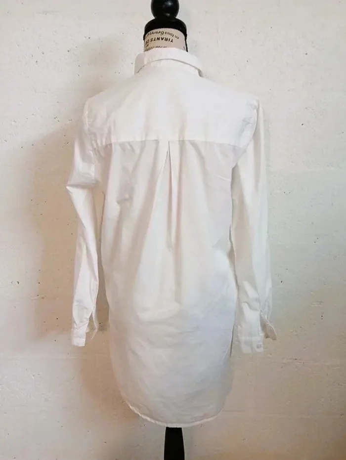 👚 Chemise longue brodée Atmosphere – Taille 36 – Très bon état - photo numéro 5