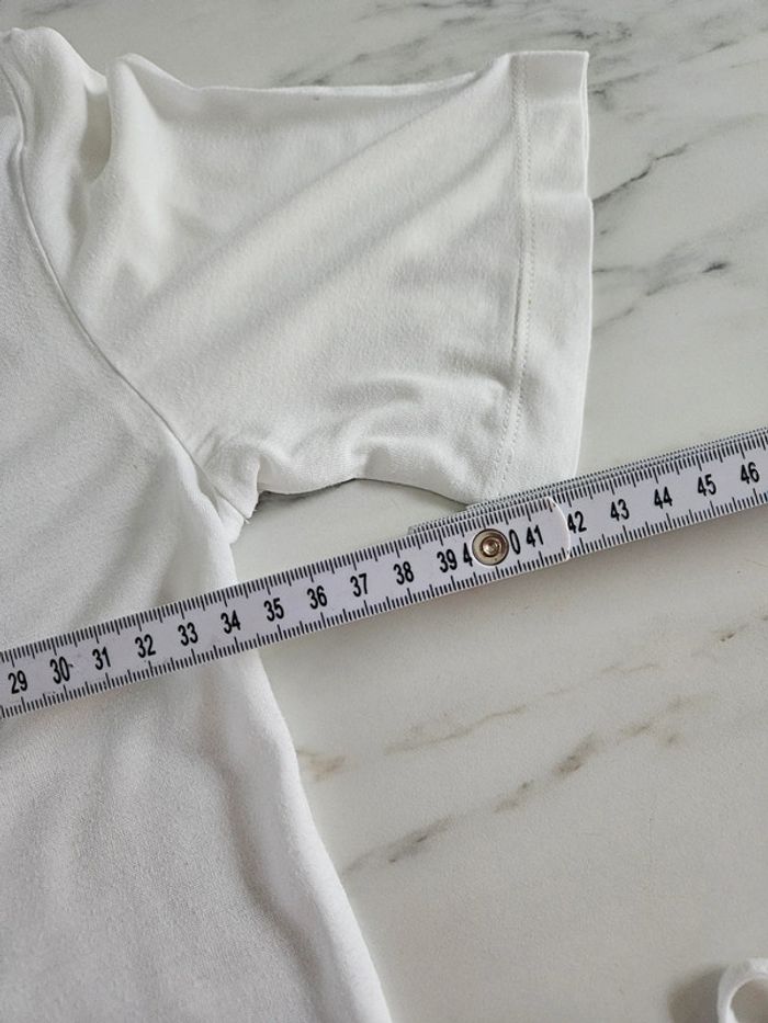 In Wear blouse blanche croisée taille XS - photo numéro 11