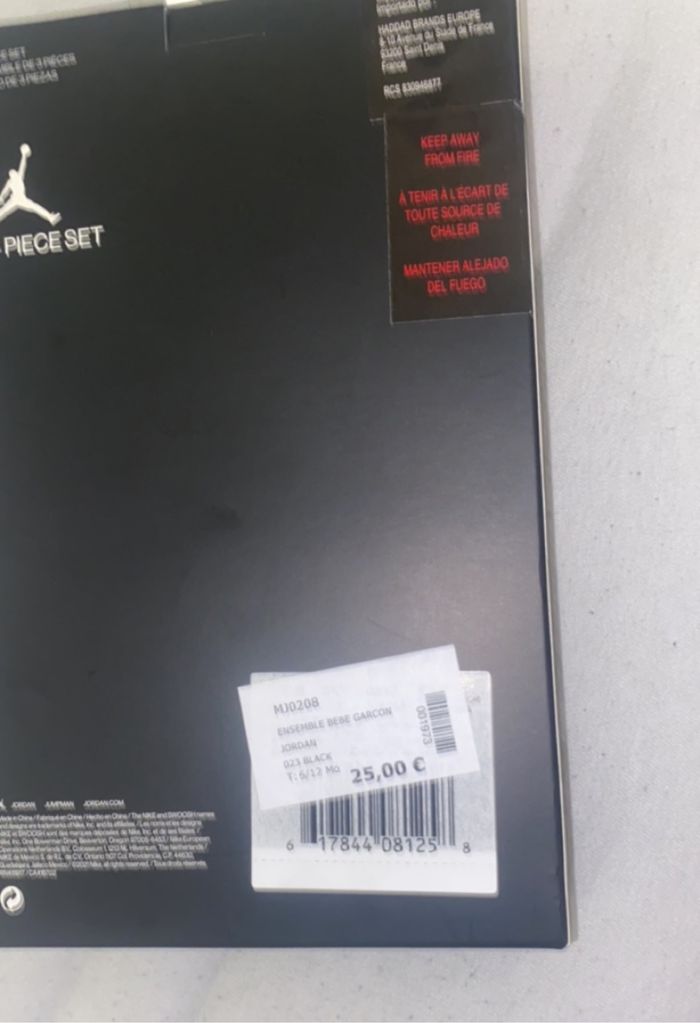 Coffret Jordan bébé - photo numéro 2