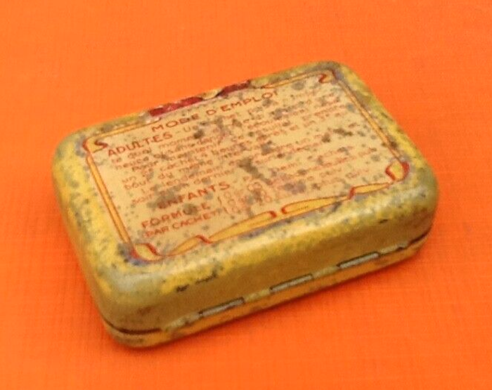 Années 1930 Boite publicitaire lithographiée Le Rénïol Pharmacie Revel Paris - photo numéro 4