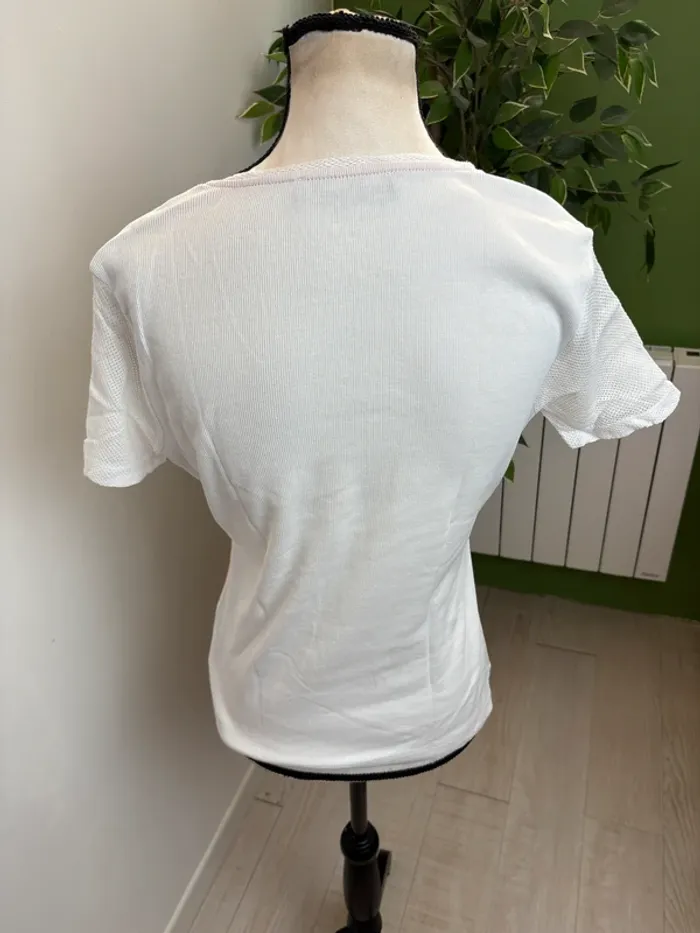 Tee-shirt Betty Barclay | Blanc | Taille 38 - photo numéro 2